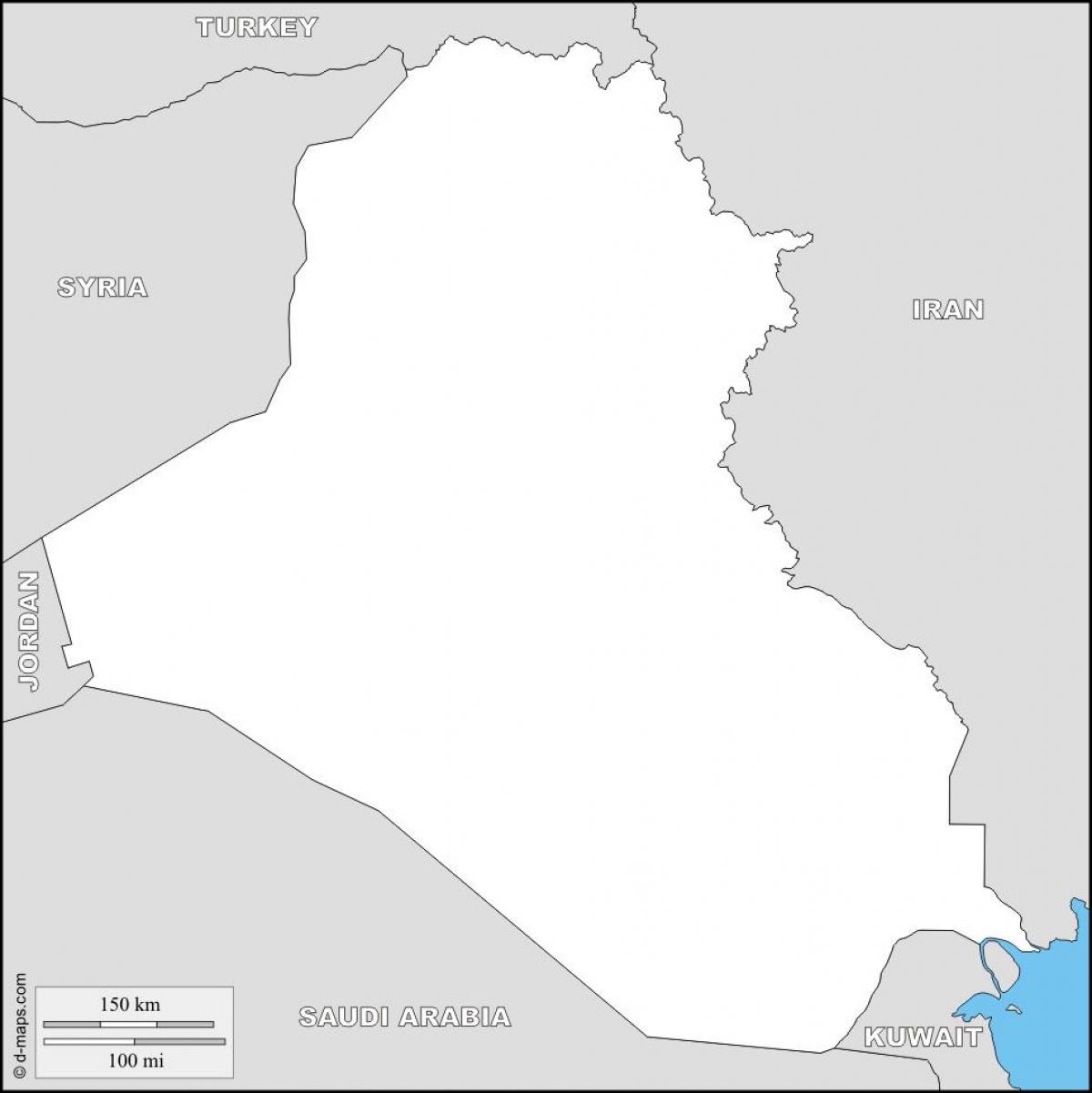Harta Irak gol