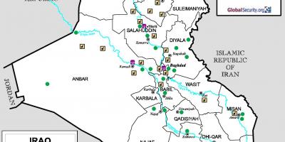 Harta Irak aeroporturi