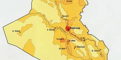 Harta Irak populației